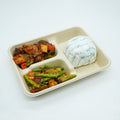 Beef Caldereta and Pinakbet Rice