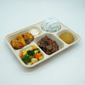 Fish Fillet w/ Tartar Sauce, Pork Bulgogi, Roasted Veggie, and Cookie